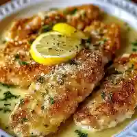 Zesty Italian Lemon Pecorino Chicken