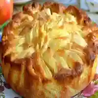 Gâteau aux pommes et frangipane