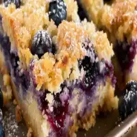 Blueberry Buckle with Brown Sugar Topping