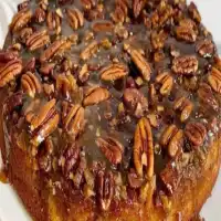 Pecan Upside Down Cake