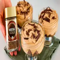 Mousse de Café con solo 4 ingredientes y en 5 minutos