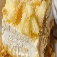 Tropical Pineapple Paradise Pie