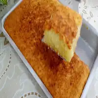 Bolo de tapioca granulada assado no forno um sabor surreal para a hora do lanche ou café