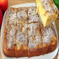 Gâteau aux pommes et à la cannelle