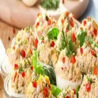 Œufs Mimosa légers au thon et piment : un délicieux petit plat frais