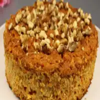 Riquísima torta de avena y zanahorias ¡No lleva azúcar!