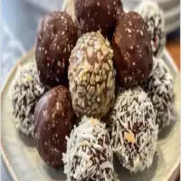 Trufas de Chocolate y Coco con Leche Condensada