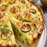 Zucchini Onion Pie