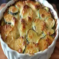 Gratin de courgettes au thon