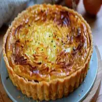 Tarte Oignons Chorizo