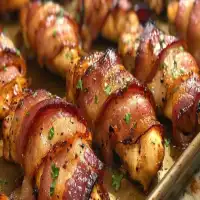 Low Carb Bacon Wrapped Chicken Tenders