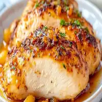 Poulet au miel, ail et moutarde de Dijon