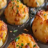 Cheesy Mashed Potato Puffs