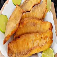 Peixe frito sequinho