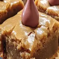 Peanut Butter Blossom Bars