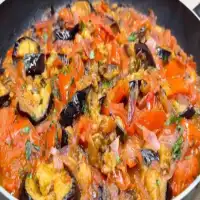 Ragoût méditerranéen d’aubergines et de tomates