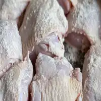 Coat chicken in flour and toss in slow cooker. With only 4 more ingredients, get a terrific dinner