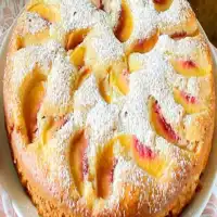 GÂTEAU MOELLEUX AUX PÊCHES 🍑