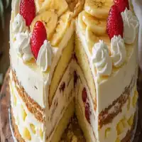 Gâteau Divin Ananas-Banana Spli