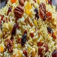 Arroz Persa con Nueces y Frutos Secos