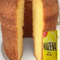 pastel de harina de maíz con maicena