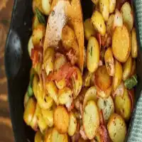 Pommes de terre sautées au bacon