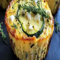  Moelleux Au Chèvre Et à La Courgette : Un Délice Salé Prêt En 40 Minutes