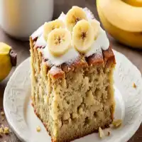Bolo Simples de Banana de Liquidificador