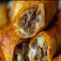 Philly Cheesesteak Eggrolls