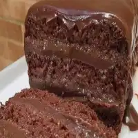 Bolo nega maluca com recheio de chocolate!