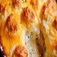 Chicken Bubble Biscuit Bake Casserole