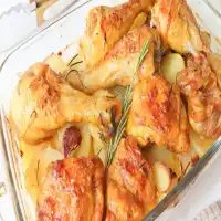 Muslos al horno, Receta!