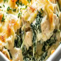 Creamy Chicken and Spinach Casserole