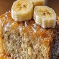 Bolo de Banana de Liquidificador