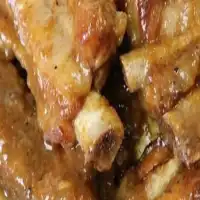 Costela suína com molho de abacaxi