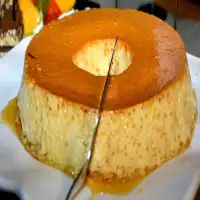 Flan casero con 6 huevos