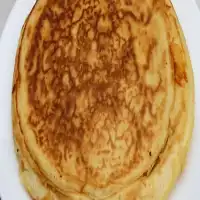 Stuffed pancake! So delicious there's nothing left