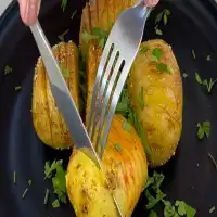 Squeeze the lemon on the potato and you'll want to make it again and again!