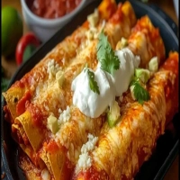 ENCHILADAS ROJAS.