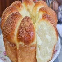 Rosca de batata fácil, um lanche rápido pra ninguém botar defeito