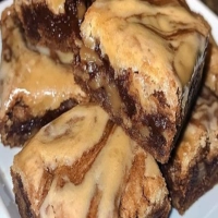 Caramel Swirl Brownies