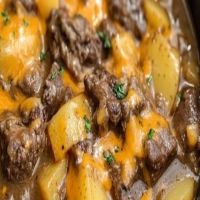 Amish Beef and Potato Casserole