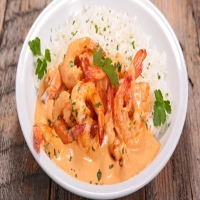 Crevettes à l’Ail et Lait de Coco Façon Curry