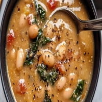 Fire-Roasted White Bean Soup