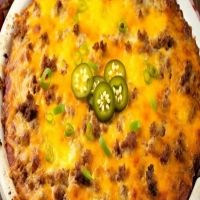 BISQUICK IMPOSSIBLE CHEESEBURGER PIE