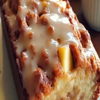 Cinnamon Swirl Apple Fritter Bread