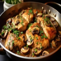 Délice de Poulet au Porto et Champignons : Un Classique Français Savoureux