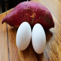 Batata-doce e dois ovos! Não coma pão! Prepare esta receita muito saborosa para o café da manhã!