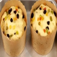 Panetone de liquidificador com massa mole e molhadinha