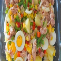 Salada russa de 3 minutos! Aprendi a fazer e nunca mais larguei!!